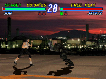 Pantallazo del juego online Tekken 2 (PSX)