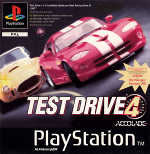 Carátula del juego Test Drive 4 (Psx)
