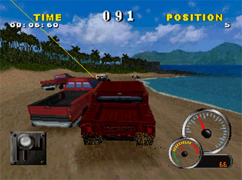 Pantallazo del juego online Test Drive 4x4 (PSX)