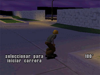 Pantallazo del juego online Thrasher Skate & Destroy (PSX)