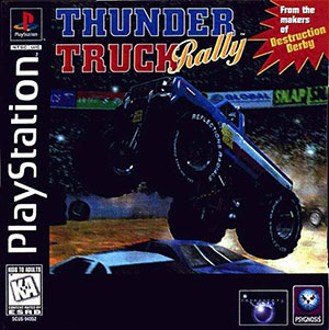 Juego online Thunder Truck Rally (PSX) Juego online Thunder Truck Rally (PSX)
