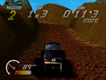 Pantallazo del juego online Thunder Truck Rally (PSX)