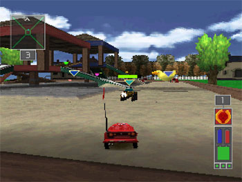 Pantallazo del juego online Twisted Metal Small Brawl (PSX)