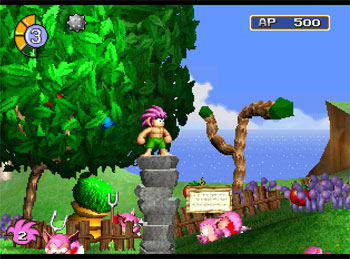 Pantallazo del juego online Tomba (Tombi) (PSX)