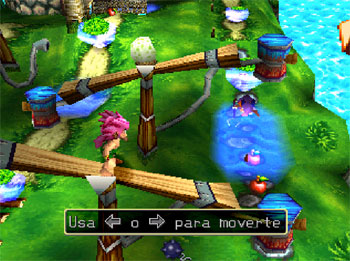 Pantallazo del juego online Tombi 2 Contra los Cerdiablos (PSX)