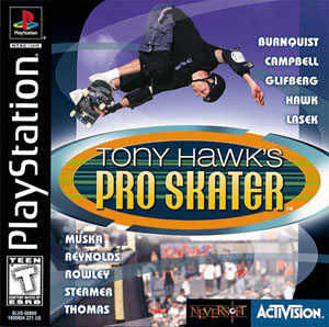 Carátula del juego Tony Hawk's Pro Skater (PSX)