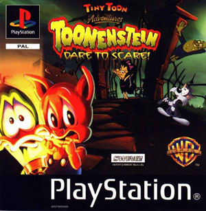 Carátula del juego Tiny Toon Adventures Toonenstein - Dare To Scare (PSX)