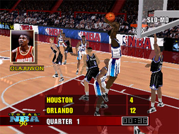 Pantallazo del juego online Total NBA '96 (PSX)