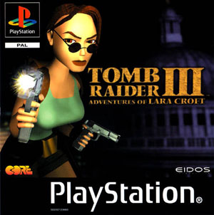 Carátula del juego Tomb Raider III Adventures of Lara Croft (PSX)