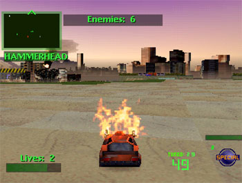 Pantallazo del juego online Twisted Metal 2 (PSX)