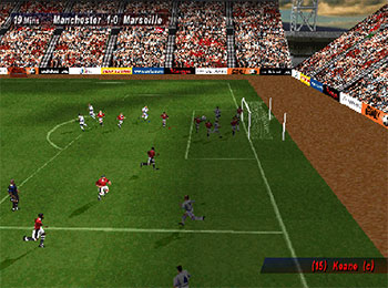 Pantallazo del juego online UEFA Striker (PSX)