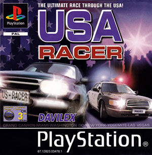Carátula del juego USA Racer (PSX)