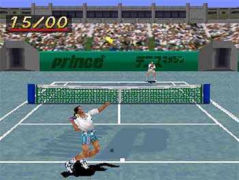 Pantallazo del juego online V-Tennis 2 (PSX)