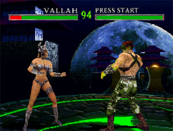 Pantallazo del juego online War Gods (PSX)