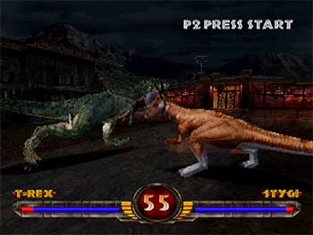 Pantallazo del juego online Warpath Jurassic Park (PSX)