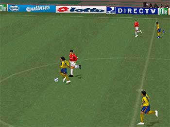 Pantallazo del juego online Winning Eleven 2002 - Copa Libertadores 2007 (Hack) (PSX)