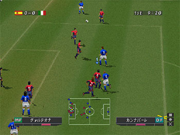 Pantallazo del juego online Winning Eleven 4 (PSX)