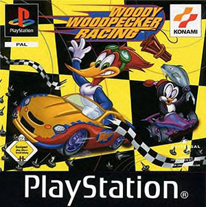 Carátula del juego Woody Woodpecker Racing (PSX)