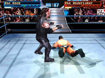Pantallazo del juego online WWF SmackDown (PSX)