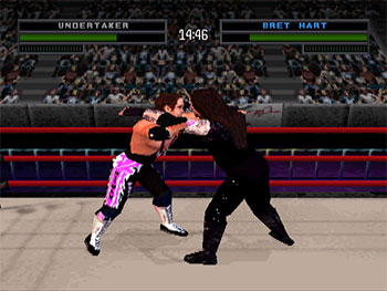 Pantallazo del juego online WWF War Zone (PSX)