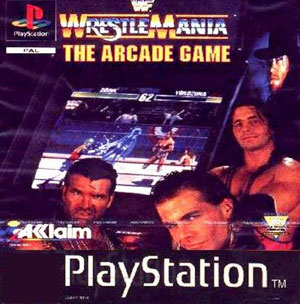 Carátula del juego WWF Wrestlemania The Arcade Game (PSX)