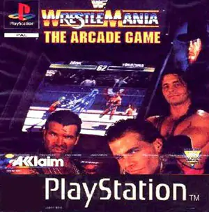 Portada de la descarga de WWF Wrestlemania: The Arcade Game