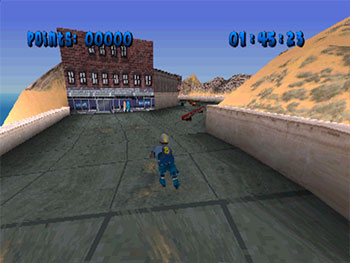 Pantallazo del juego online X-Bladez Inline Skater (PSX)