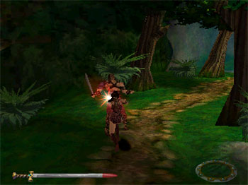 Pantallazo del juego online Xena Warrior Princess (PSX)
