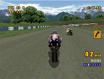 Pantallazo del juego online XS Moto (PSX)