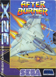 Carátula del juego After Burner (Sega 32x)