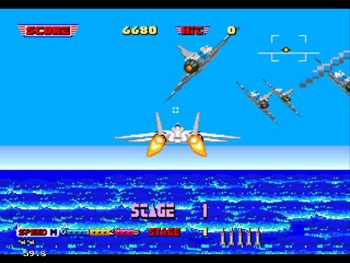 Pantallazo del juego online After Burner (Sega 32x)