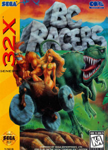Carátula del juego BC Racers (Sega 32x)