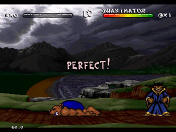 Pantallazo del juego online Brutal Unleashed Above the Claw (Sega 32x)
