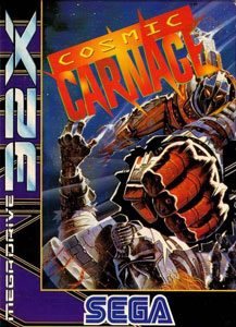 Carátula del juego Cosmic Carnage (Sega 32x)