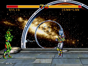 Pantallazo del juego online Cosmic Carnage (Sega 32x)