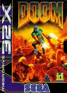 Carátula del juego Doom (Sega 32x)