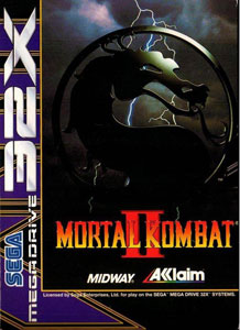 Carátula del juego Mortal Kombat II (Sega 32x)