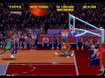 Pantallazo del juego online NBA Jam Tournament Edition (Sega 32x)