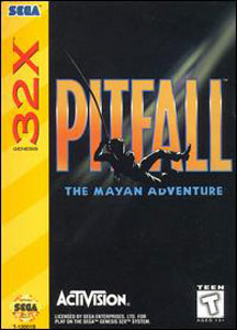 Carátula del juego Pitfall The Mayan Adventure (Sega 32x)