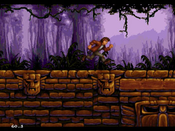 Pantallazo del juego online Pitfall The Mayan Adventure (Sega 32x)