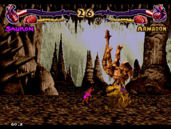 Pantallazo del juego online Primal Rage (Sega 32x)