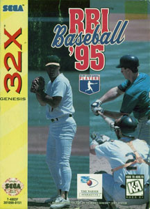 Carátula del juego RBI Baseball 95 (Sega 32x)