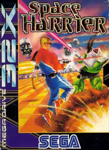Carátula del juego Space Harrier (Sega 32x)