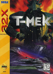 Carátula del juego T-Mek (Sega 32x)