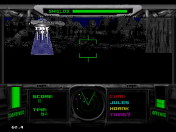 Pantallazo del juego online T-Mek (Sega 32x)
