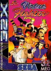 Carátula del juego Virtua Fighter (Sega 32x)