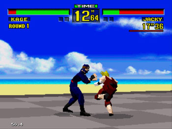 Pantallazo del juego online Virtua Fighter (Sega 32x)