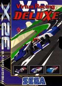 Carátula del juego Virtua Racing Deluxe (Sega 32x)