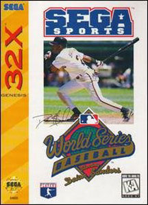 Carátula del juego World Series Baseball 95 (Sega 32x)