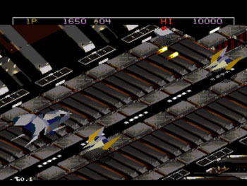 Pantallazo del juego online Zaxxon's Motherbase 2000 (Sega 32x)